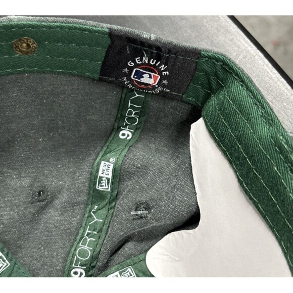 Women's New York Yankees 47 Brand Twins Distressed Strapback Adjustable Hat Cap - Picture 7 of 8